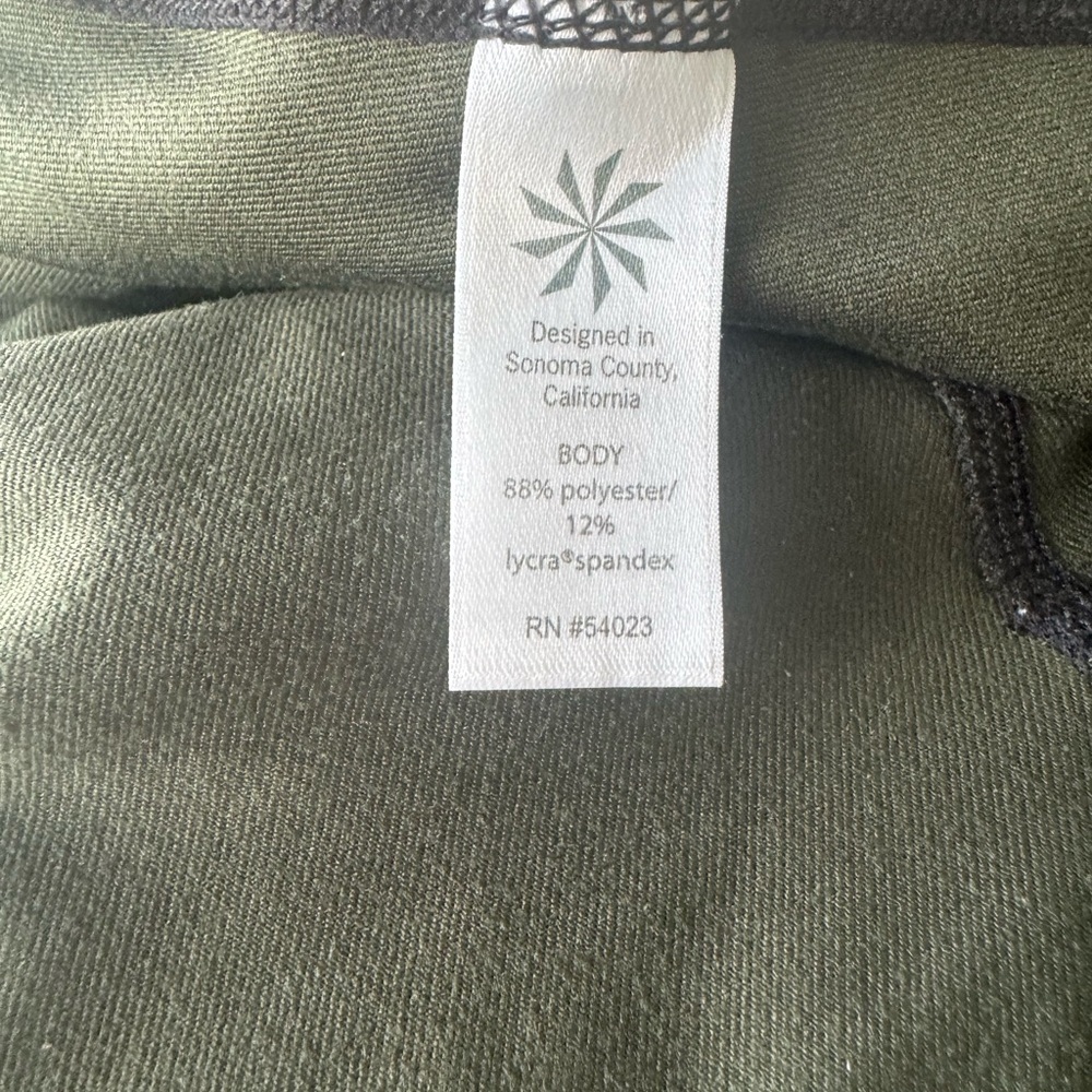 Athleta High Rise Chaturanga Tight Cloud Leggings Womens Small Green - Picture 8 of 10